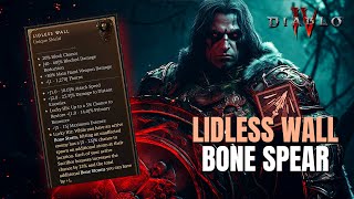 Lidless Wall Bone Spear Necromancer Build [upl. by Ahseinat165]