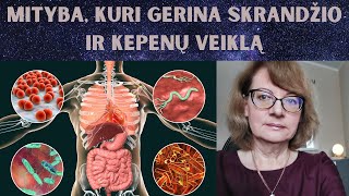 Mityba kuri gerina skrandžio ir kepenų veiklą [upl. by Eirehs]