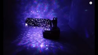 How to Make Star Projector from cans and LEDs [upl. by Hanselka]