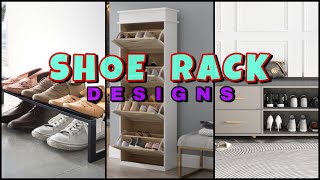 Modern Shoe Rack Designs  Shoe Racks to Decor Your Home  Shoe Stands [upl. by Olifoet391]