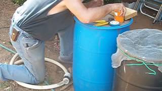 Siphon system for rain barrels [upl. by Blood]