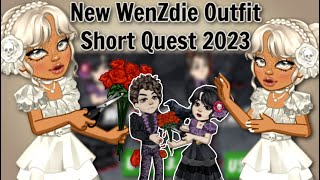 Woozworld WenZdie Outfit Short Quest 2023 On Woozworld [upl. by Duaner]