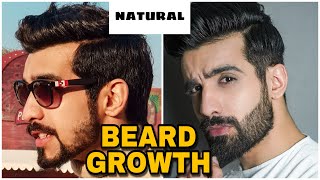 How to GROW BEARD FASTER FIX PATCHY BEARD Naturally Facial Hair Home Remedies Thick Beard Hindi [upl. by Ocirne]