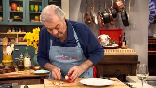 Jacques Pépin Techniques How To Make An Apple Swan [upl. by Strep228]