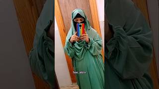 Hijab With Niqab Beautiful Niqab Style With Abaya shorts hijabfashion easyhijabtutorial [upl. by Notyard]