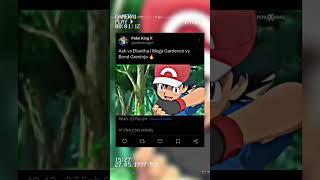 Ash vs Diantha  Mega Gardevoir vs Bond Greninja 🔥 shorts pokemon [upl. by Neerac]