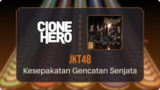 JKT48  Kesepakatan Gencatan Senjata  Clone Hero  Guitar Band Indonesia [upl. by Aisha]