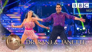 Dr Ranj Singh and Janette Manrara Samba to Freedom 90 by George Michael  BBC Strictly 2018 [upl. by Cinom78]