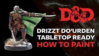 HowTo  Paint DampD Drizzt DoUrden  Tabletop Ready [upl. by Yeung]