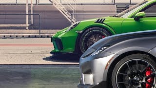 2020 Lexus RC F Track Edition Vs 2019 Porsche 911 GT3 RS [upl. by Sunderland]