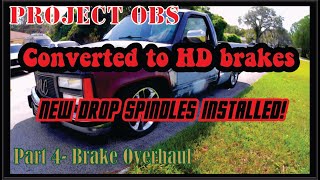 Converting to HD brakes fixing cheap drop spindles so the bearings will fit  OBS Project [upl. by Ahsiloc384]