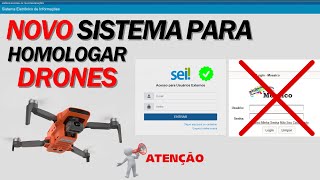 GRANDE MUDANÇA NA HOMOLOGAÇÃO DE DRONES  CADASTRO SISTEMA SEI ANATEL 🚨 [upl. by Leerzej251]