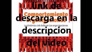 Comportamiento Organizacional  Chiavenato  2edpdf gratis [upl. by Josephine]