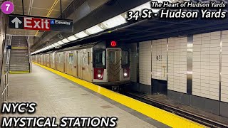 The Heart of Hudson Yards  34 St  Hudson Yards  NYCs Mystical Stations [upl. by Aratahs296]