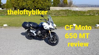 2022 CF Moto MT650 Review [upl. by Ecissej23]