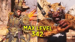 Black Myth Wukong  MAX LEVEL 342 vs Bosses No Damage [upl. by Isac764]