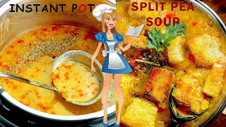 INSTANT POT SPLIT PEA SOUP [upl. by Orlando547]