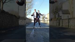 Irish tribute to Michael Jackson Smooth Criminal ft Gardiner Brothers shorts dance kingofpop [upl. by Atnuhs]