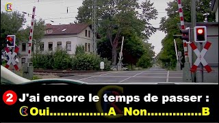 Nouveaux examen 👍 2021🕗 Code de la route 🇫🇷 Sérié 1 Question 01 à 40 Panneaux de signalisation [upl. by Laufer52]