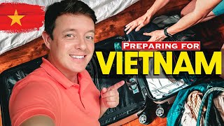 PREPARING FOR VIETNAM 🇻🇳 Whats In My Backpack 2 MONTH TRIP [upl. by Lekcar]