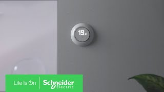 Discover the new Wiser connected flush mounted thermostats Exxact and Renova  Schneider Electric [upl. by Sitoiganap]