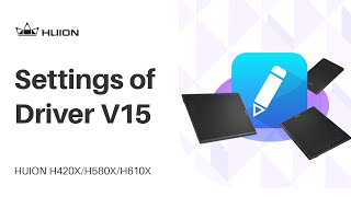 Driver V15 Settings H420XH580XH610X [upl. by Ingemar454]