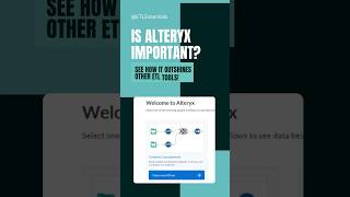 Is Alteryx Important  How It Compares to Other ETL Tools alteryx alteryxtutorial productivity [upl. by Ariamoy]