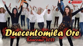 Duecentomila ore  Ana Mena  SANREMO 2022  Coreografia  Baile en linea  line DANCE  BALLO [upl. by Lotsyrc877]