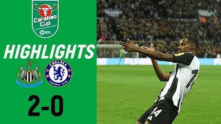 Newcastle  Chelsea 20 Highlights EFL Cup 202425 chelsea newcastle [upl. by Dareece871]