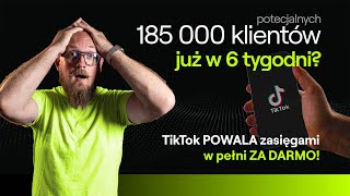 Jak reklamować biznes i sklep internetowy ZA DARMO na TikToku  testuję na sobie podaję liczby [upl. by Quigley850]