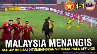 🔴BABAK B3LUR Malaysia U23 Menangis DIHAJ4R Vietnam Semifinal Piala AFF U23  Vietnam Vs Malaysia [upl. by Nileuqay]