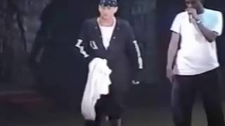 MUST WATCH Eminem fight with a fan in concert [upl. by Peggy861]