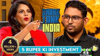 Pehli baar Shark Tank par hui 5 Rupee investment ki maang  Cocofit  Full Pitch  Shark Tank India [upl. by Xonel]