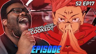 SUKUNA VS MAHORAGA COOKED  Jujutsu Kaisen Season 2 FULL Episode 17 Reaction [upl. by Yanad]