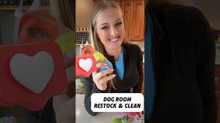 Dog room Clean up and re stock [upl. by Nirac495]