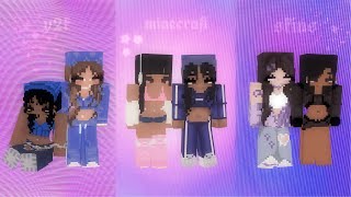 y2k aesthetic minecraft skins  w links ✰ [upl. by Asaeret494]