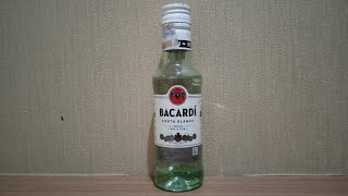 Bacardi Carta Blanca aged white rum Rum bening review bahasa indonesia [upl. by Penthea]