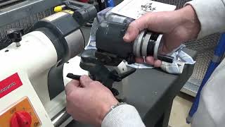 Toolmaster TM U3 D Bit Grinder  Operation and Tips for Use Part 2 of 2 [upl. by Ettevad]