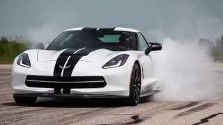 707 HP Supercharged C7 Corvette Test Drive with John Hennessey [upl. by Dalenna]