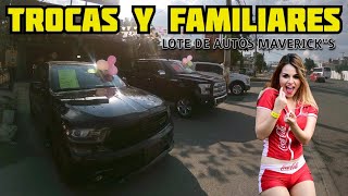 🤑 TROCAS Y CAMIONETAS FAMILIARES AMERICANAS IMPORTADAS EN VENTA LOTE DE AUTOS MAVERICKS [upl. by Galatea]