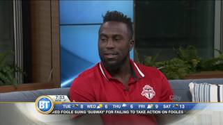 TFC’s Jozy Altidore on the franchise’s first home playoff game [upl. by Yenrab]