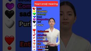 Heart Emojis Explained Learn Their Meanings english ai learnenglish improveenglish [upl. by Iverson394]