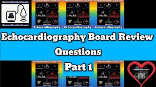 Echocardiography board practice question 27 [upl. by Rubliw470]