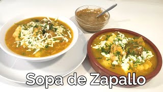 COMO HACER SOPA DE ZAPALLO  A MI ESTILO [upl. by Jacinta]