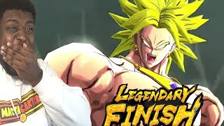 They Cooked With Him NEW LF LSSJ Broly Reveal REACTION on Dragon Ball Legends [upl. by Murtha]