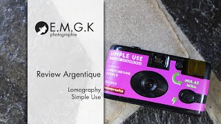 Un JETABLE ARGENTIQUE plus ECOLOGIQUE  Lomography Simple Use [upl. by Garbe]