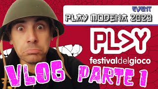 Vlog PLAY Modena 2023  Parte 1  GDT e Cosplay [upl. by Elysee744]