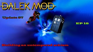 Minecraft Dalek Mod  Getting the untempered schism [upl. by Hatti]