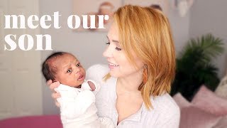 Meet Our Son \\ Domestic Adoption Journey [upl. by Neenaej]