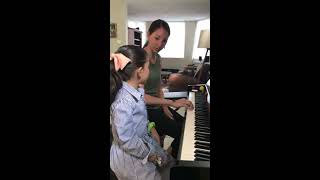 Piano Lesson Activity Staccato Technique [upl. by Ennadroj]